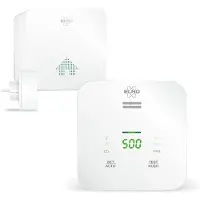 Elro Connects SF500CO2 Slimme Wifi CO2 Meter Kit - Complete Set met Koppelbare Luchtkwaliteitsmeter + K2 Connector