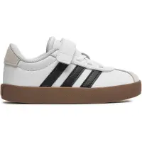 Adidas Sportschoen 'VL Court 3.0' grijs / zwart / wit