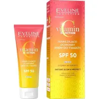 Eveline Cosmetics Vitamine C 3x Action hydraterende en beschermende gezichtscrème SPF50 30ml