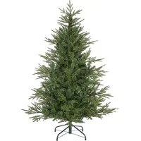 HOMCOM Kerstboom Kunststof, Metaal 95L x 95B x 150H cm Groen