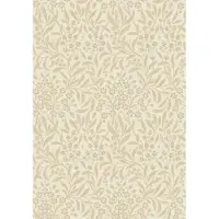 Boråstapeter Vliesbehang 4185 - Alla Tiders Hus - Botanisch Wit - 53cm x 10.05m