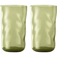 Paveau Swirl Wave - Longdrinkglazen (460 ml) - Set van 2 - Mondgeblazen Borosilicaatglas