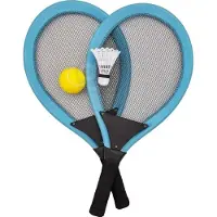 Woopie Large Tennis Badminton Rackets For Kids Set + Shuttlecock - UNI