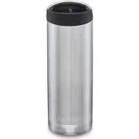 Klean Kanteen RVS Thermosfles TK Wide 473ml (w/Cafe Cap) - Shale Black - Koffiebeker