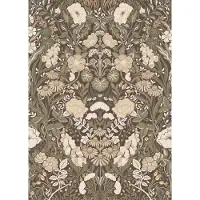 Boråstapeter Vliesbehang 5725 - Orangeri - Klassiek Groen - 53cm x 10.05m