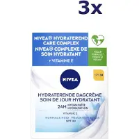 Nivea 3x Dagcrème Hydraterend SPF30 50 ml