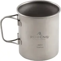 Robens - Titanium Mug - Beker Ø 8,0 x 9,5 cm, grijs