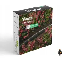 Bradas Druppelirrigatieset met druppelbuis, Water Flow, ø16 mm, 100 meter, 182 accessoires en een irrigatietimer, model BR-DSWWF100-SET4-T
