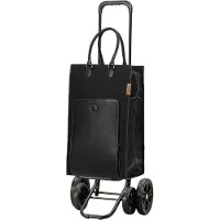 Andersen Shopper Trolley 'Quattro' zwart