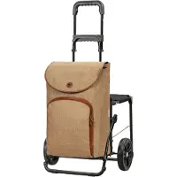 Andersen Shopper Trolley camel / cognac