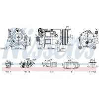 Nissens Airco-compressor 891038
