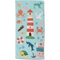 Good Morning strandlaken Sailor - handdoek 75x150 cm