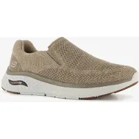 SKECHERS Arch Fit heren sneakers beige maat 41