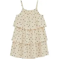 We fashion Jurk beige / zwart