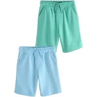 Next Broek lichtblauw / lichtgroen