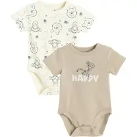 Cool Club Rompertje/body 'WINNIE THE POOH' lichtbeige / donkerbeige / zwart