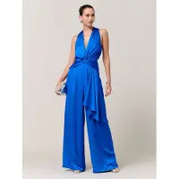 SAVEL Jumpsuit 'Hennie' blauw