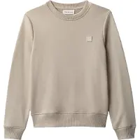 Calvin Klein sweater beige Jongens/Meisjes Katoen Ronde hals Logo - maat 176