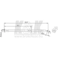 K&K FT1433 Remslang