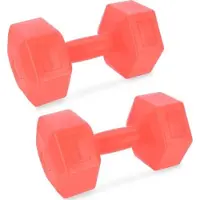 Spokey MONSTER Dumbbell Set - Blauw - 2x4 kg