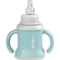 Beaba 3-in-1-meegroeibeker 'Evoluclip' van BEABA airy green