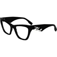 Karl Lagerfeld KL6171 54/19/140 Zwarte Acetaat Bril VROUW KL6171