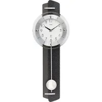AMS funkwandklok, met radiogestuurd uurwerk, afmetingen 25x70x7 cm, modelnummer 5264