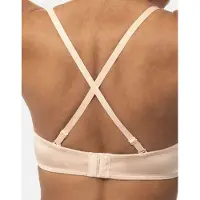 Dorina voorgevormde strapless balconette bh Michelle zwart female | Maat: D 70