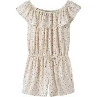 Name it Overall 'VINaya' lichtblauw / orchidee / wit