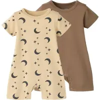 TWO SOON Nachtkledij karamel / antraciet / stone grey