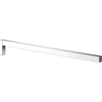 Keuco handdoekhouder van metaal, hoogglans-verchroomd, eenarmig, star, 45cm diep, voor badkamer en gastentoilet, wandmontage, Edition 90 Square