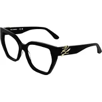Karl Lagerfeld Bril - - KL6214 - Acetaat - Zwart - 55/16/140