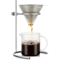Bodum Koffiestation Pour Over Zilver 1 L