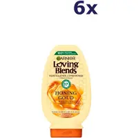 Garnier Loving Blends Honing Goud conditioner - 6 x 250 ml - voordeelverpakking