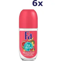 Fa Pflege 6x Deo Roll-on Women - Fiji Dream 50 ml. GLAS