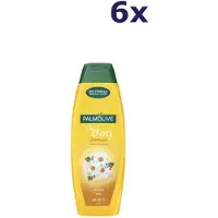 Palmolive Shampoo - Elke Dag - Kamille Extract - 6 x 350 ml - Voordeelverpakking