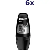 Axe - Deodorant Man - Roll-On - Black - 6 x 50 ml - Voordeelverpakking
