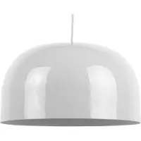 Leitmotiv Hanglamp Dome Enamel White
