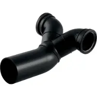 Geberit Pe Dubbele Wandclosetbocht 180 Gr Horizontaal D 110/90
