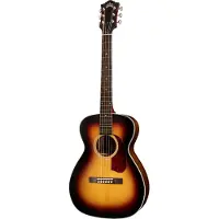 Guild M-50E Standard Antique Burst elektrisch-akoestische westerngitaar met koffer