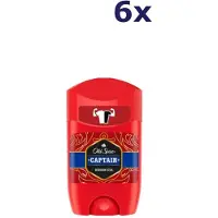 Old Spice 6x Captain Deodorant Stick 50ml