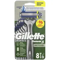 Gillette Wegwerpmesjes Sensor3 Recycled 8 Stuks