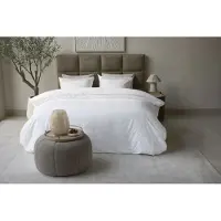 Rivièra Maison Dekbedovertrek Leandro Zand 260x200/220 cm