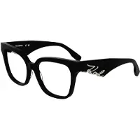 Karl Lagerfeld Bril - - KL6190 N - Acetaat - Zwart - Maat 53/17/140