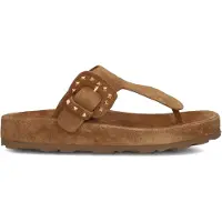 Stefano lauran Dames Slippers Dk5668 - Camel - Maat 42
