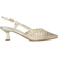 Stefano lauran Dames Hakken Pe2601 - Goudkleurig - Maat 38
