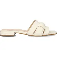 Stefano lauran Dames Slippers 24050 - Beige - Maat 37