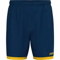 Jako One Short Heren - Navy / Citroen | Maat: S