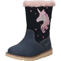Tom Tailor Snowboots blauw / navy / rosa / wit