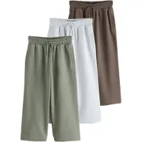 Next Broek bruin / olijfgroen / wit